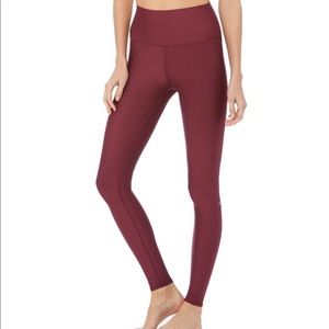 Alo yoga high waist airlift legging cherry